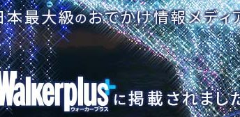 『ウォーカープラス イルミネーションガイド』に掲載されました