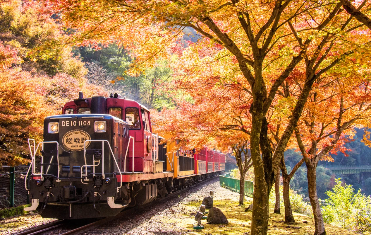 arashiyama train tour